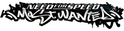 Need for Speed Most Wanted title screen for Nintendo DS